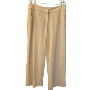 NWT Chicos Dress Pants Slacks Women Beige Cream Khaki Sz 3 16 XL Classic Neutral